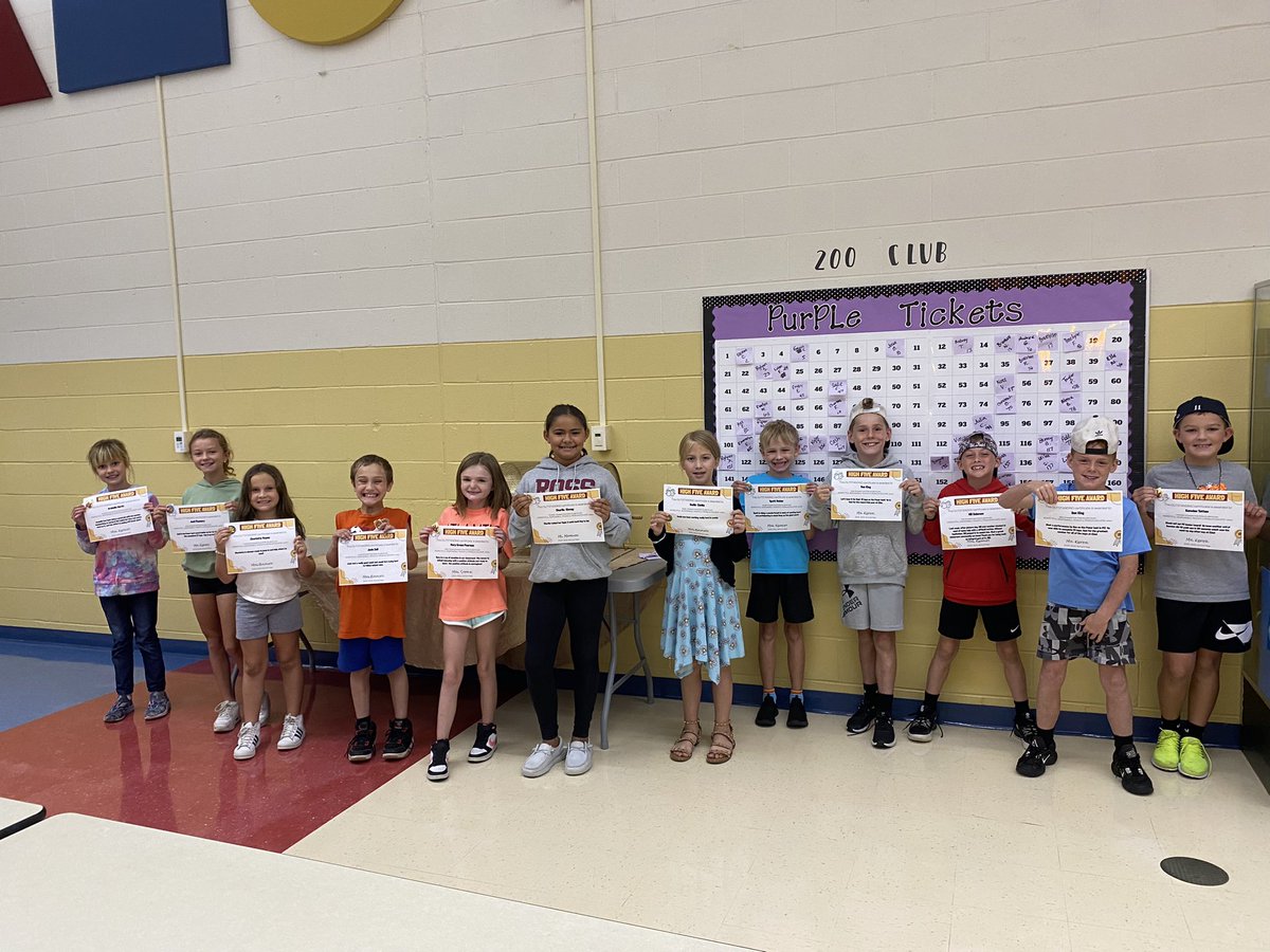 EldaCounselor's tweet photo. It’s High Five Wednesday!!! 🙌🙌Congratulations to this weeks winners🎊🎊 https://t.co/U1sGETP1fm