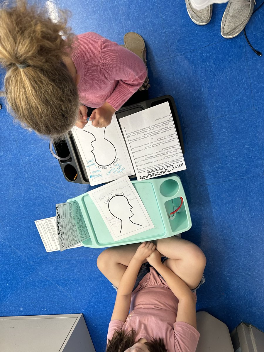 Inferencing detectives!! Students had to use their skills of inferencing to help crack the mystery. We have some future detectives in room 106! 🔎🕵🏻‍♀️🕵🏼  #BarnegatINSPIRES