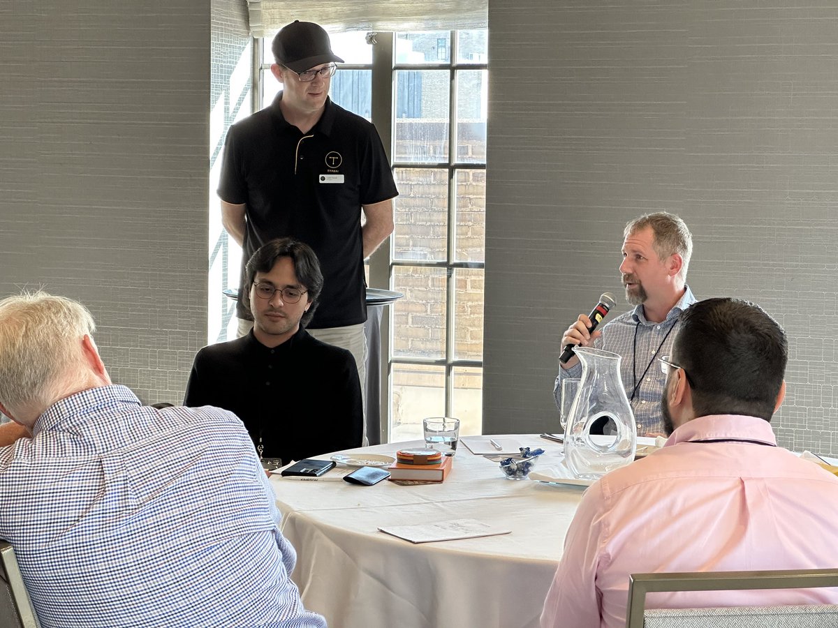 typefi's tweet image. The last session of today’s #TypefiUserConference2023 got interactive! We asked the important questions—like what animal you think Typefi is, and what features you want to see next. Lots of laughs, and plenty of good discussions 😁 Thanks to all who joined us!