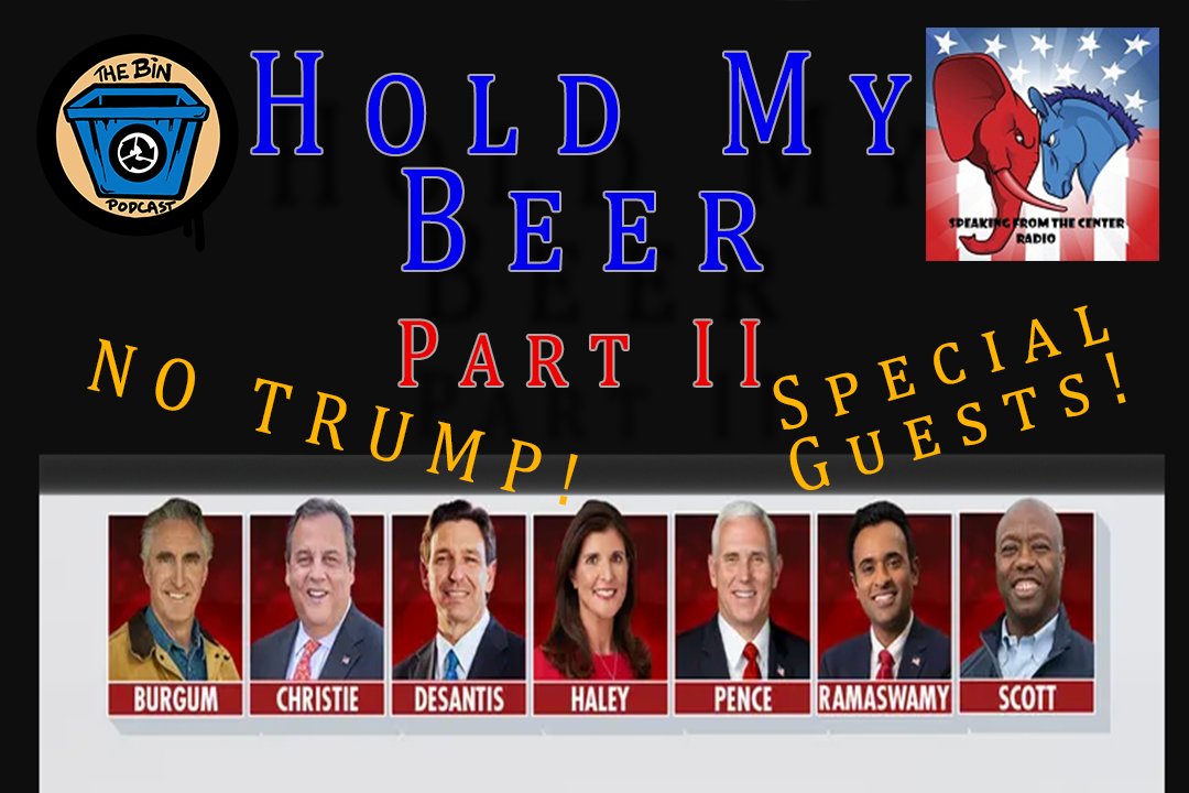 We are firing up the drinking games and logging into our fox news accounts, it's time for America's new despotic game show, "Hold My Beer!" aka the Republican Debates. Let's crack a cold one and see how fast they want to drag us into the dark void!

youtube.com/watch?v=zo9ibs…