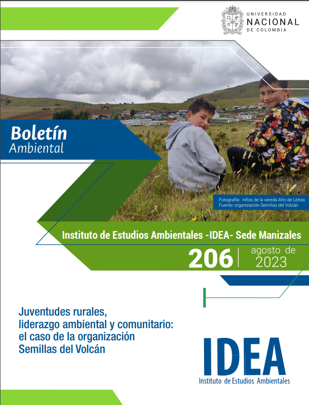 simac_unal's tweet image. Los invitamos a leer el boletín ambiental #206 titulado: "Juventudes rurales, liderazgo ambiental y comunitario: el caso de la organización Semillas del Volcán", siguiendo el enlace en la sección Boletines Ambientales 2023:
idea.manizales.unal.edu.co/boletin-ambien…
#SIMAC