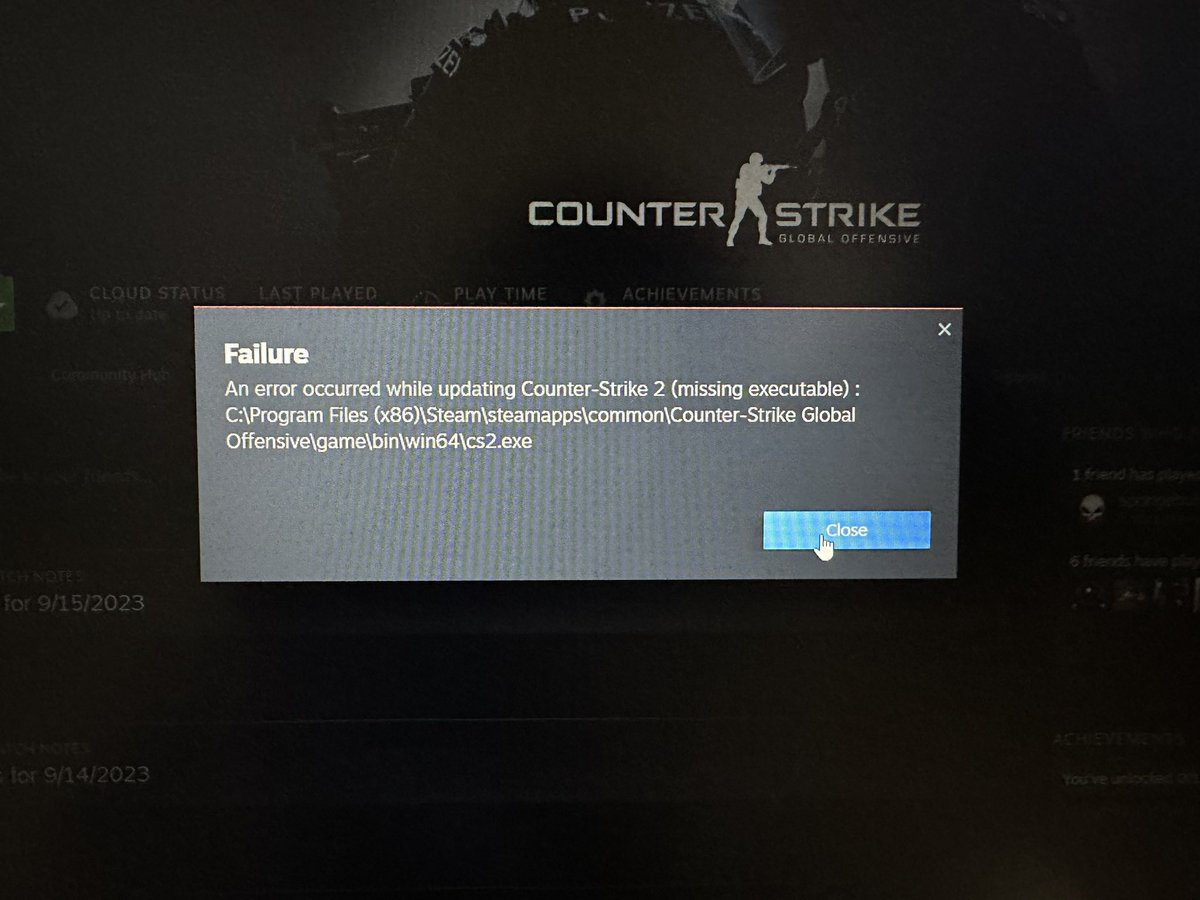 DimondHaze's tweet photo. @CounterStrike HELLLPPP!!!!!! ‼️‼️‼️‼️‼️ https://t.co/o9HQDSuBJZ