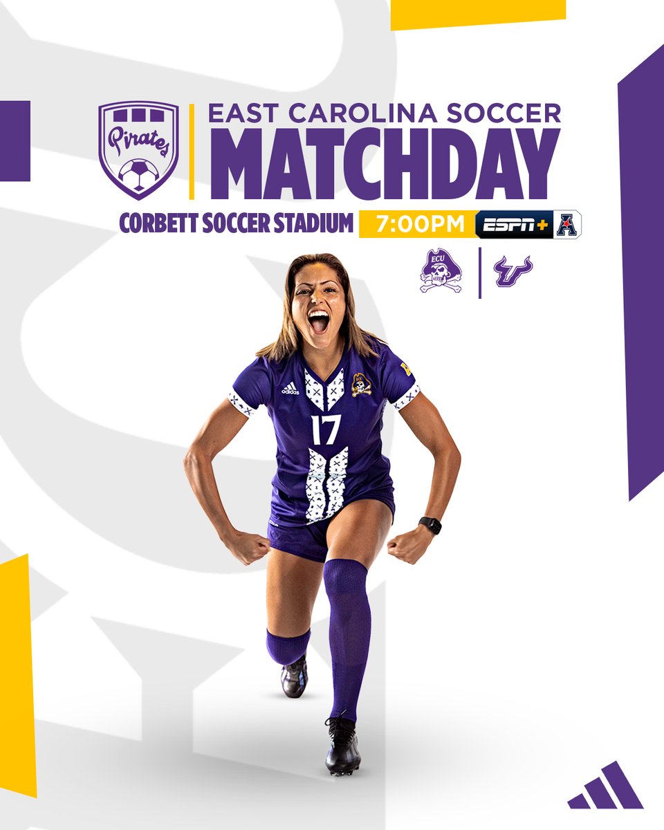 ECUSoc's tweet photo. GET. UP. IT'S. MATCHDAY!🏴‍☠️

🆚- South Florida
📍- Tampa, FL
📺- https://t.co/mB7IHsfTTQ
📊- https://t.co/9JGyWOOjI8

#GoPirates https://t.co/twCSKCO2wj