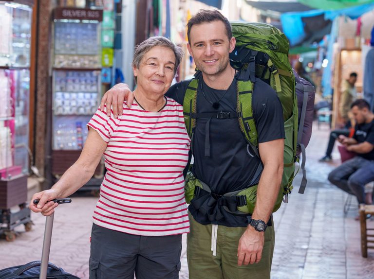 .<a href="/mcflyharry/">Harry Judd</a> and his mum on #raceacrosstheworld are absolute legends! Such an enjoyable series.