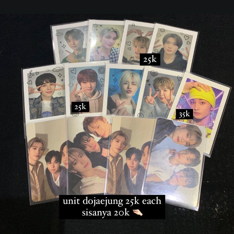 adeeliandini's tweet photo. — ★ want to sell photocard nct ready ina

જexc admin shopee!
🗯dm for details &amp; conditions
💴keep event with dp
🌷bandung, ina

🖇tags. wts aab nct 127 dream taeyong ty jaemin jeno jisung haechan mark jaehyun djj dojaejung taeil hendery https://t.co/9jQOdYTAyI