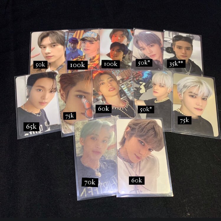 adeeliandini's tweet photo. — ★ want to sell photocard nct ready ina

જexc admin shopee!
🗯dm for details &amp; conditions
💴keep event with dp
🌷bandung, ina

🖇tags. wts aab nct 127 dream taeyong ty jaemin jeno jisung haechan mark jaehyun djj dojaejung taeil hendery https://t.co/9jQOdYTAyI