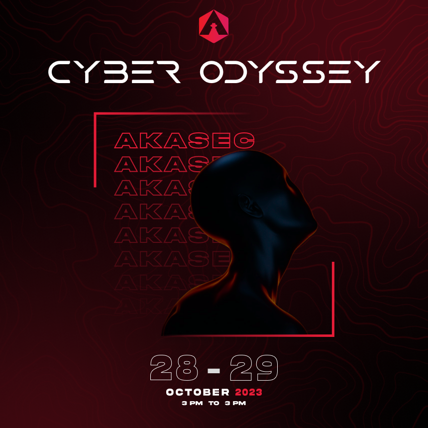 akasec_1337's tweet photo. Gather your team and get ready, for the first national CTF brought to you by AkaSec @1337FIL's Cyber Security Club.

Qualifications : 28th October at 3PM ends 29th October at 3PM.

Visit our website for more infos : https://t.co/C21nS0CAiR
Join discord : https://t.co/s8tztS6viZ https://t.co/bNYymIXYoH