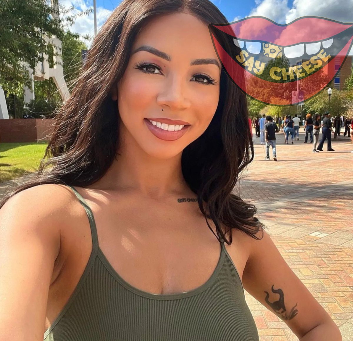 SAY CHEESE! 👄🧀 tweet media