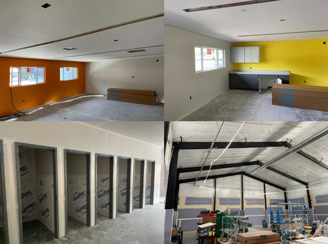 derwood73's tweet photo. It is so great to see our new middle school nearing completion. It will not be long before our students and staff will call this home. It has been many years in the making. #OneCorbett https://t.co/8krgUeympU