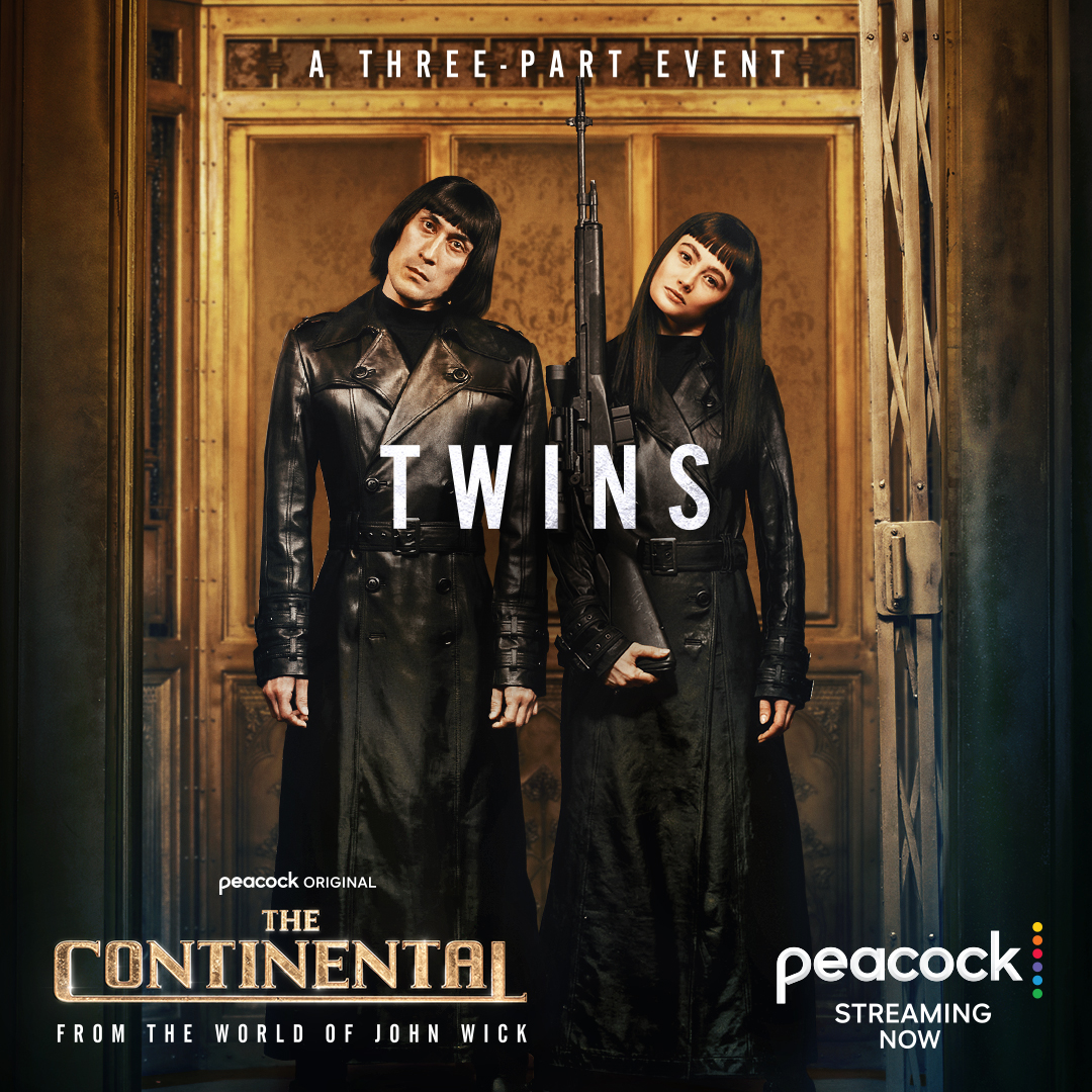 Step in, your elevator has arrived.

Part 2 of #TheContinental: From the World of #JohnWick arrives Sep 29 on Peacock.