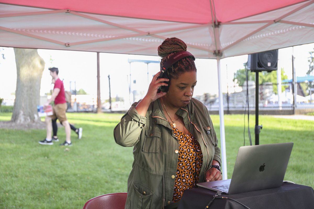 ahml's tweet photo. Thank you to everyone who showed up to our BBQ Party on Saturday! We enjoyed games, music from @Jillhopkins, food & the Jesse White Tumblers, all in celebration of #TheTwoLivesofSara by @cawest329, this year's #OneBookOneVillage selection. Learn more: https://t.co/SMXjoVFUV0 https://t.co/3qS9naNTOe