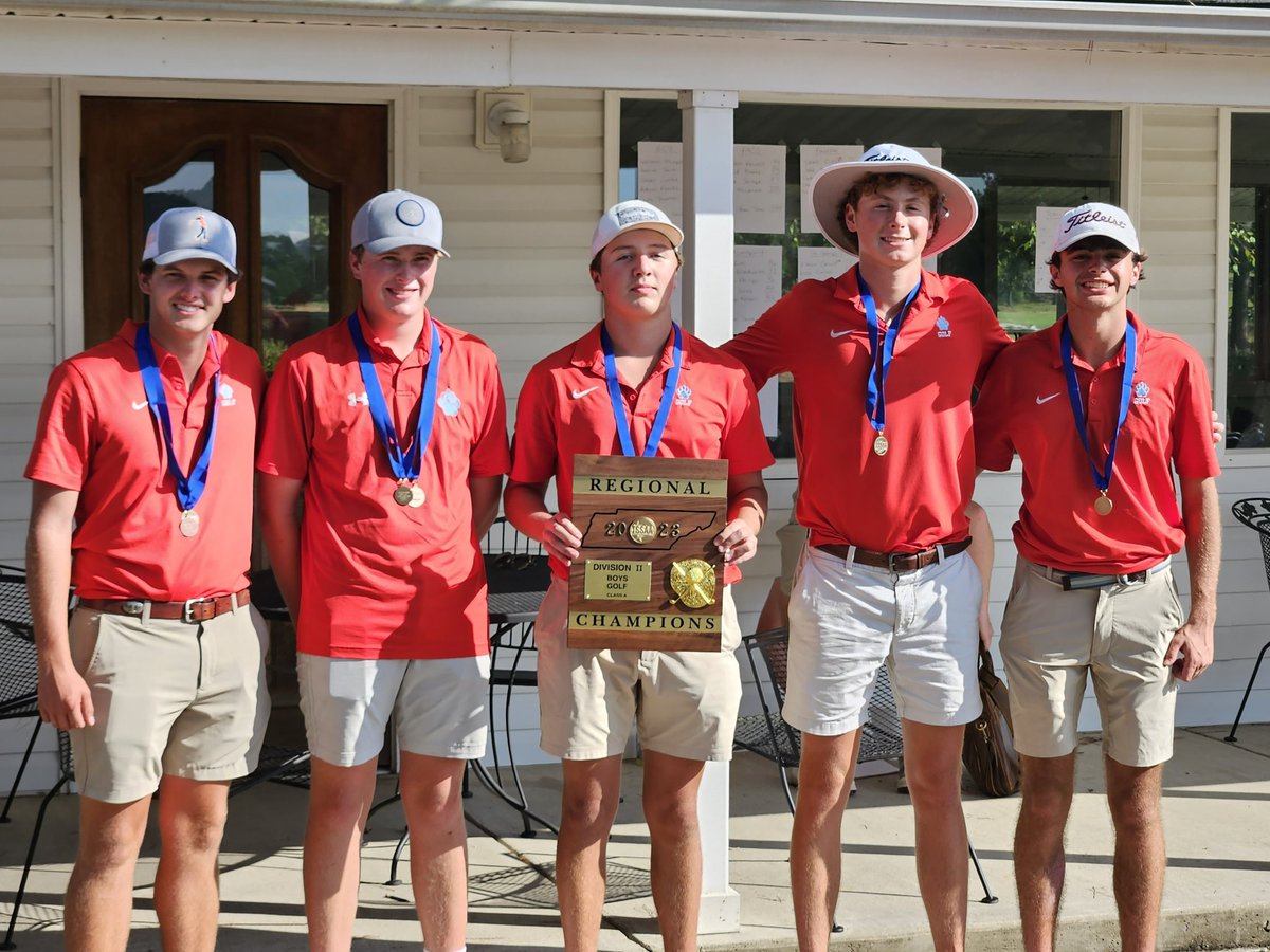 UsjGolf's tweet image. The 2023 Division II-A Regional Champions!!!  Congratulations and good luck at the State Tournament!!