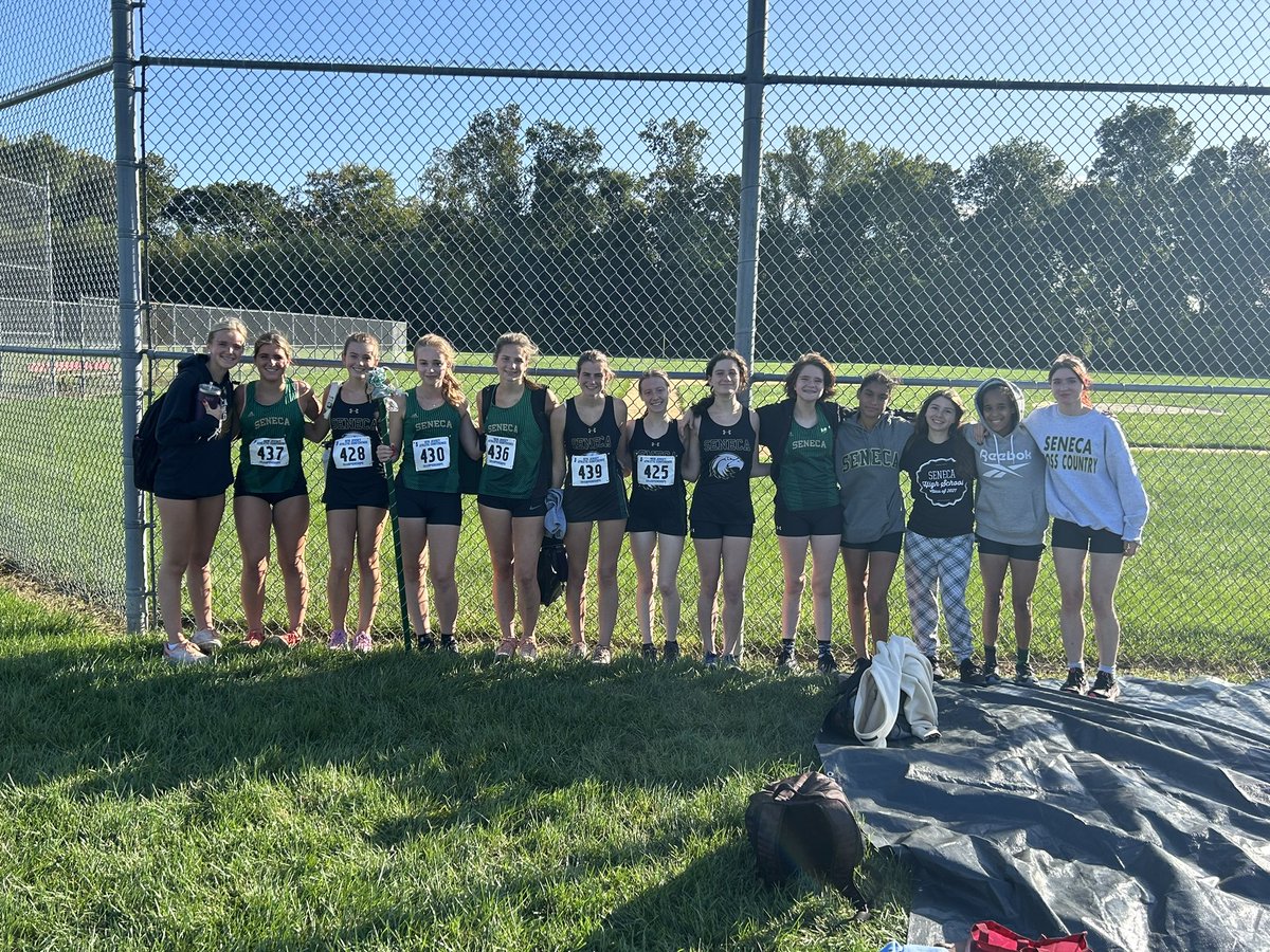RV batch meet and the girls continue to impress! Congrats to Jaycee D for earning the staff! <a href="/SenecaFamily/">Seneca High School</a>