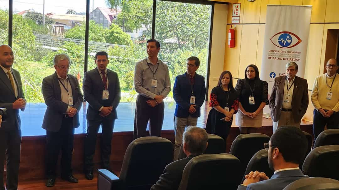 #ObservatorioCiudadano

Hoy se acreditó el Observstorio Ciudadano a la Política Pública de Atención de Primer Nivel en el Sistema Nacional de Salud en la Provincia del Azuay.