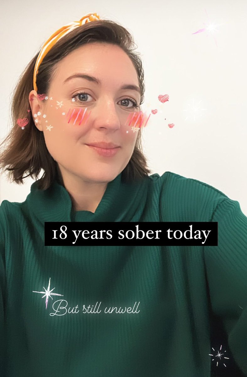 thebigpodowski's tweet image. Celebrating 18 years sober but none the wiser ☺️