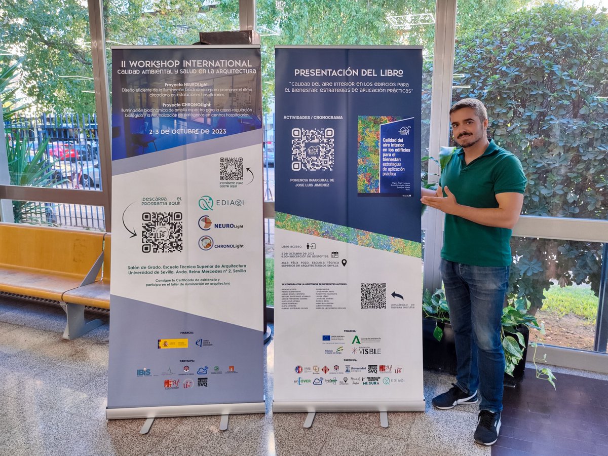 🚨¡Calentando motores para los dos eventos de la semana que viene en la @ETSASevilla <a href="/unisevilla/">Universidad de Sevilla</a>! 🚨

✅Asistencia libre y gratuita
✅¡Panel de expertos y ponentes que da vértigo!

¡No te lo pierdas y desvirtualiza a <a href="/aireamos/">AIREAMOS</a> y @ventilANDo!

Si no, hay opción online en diferido