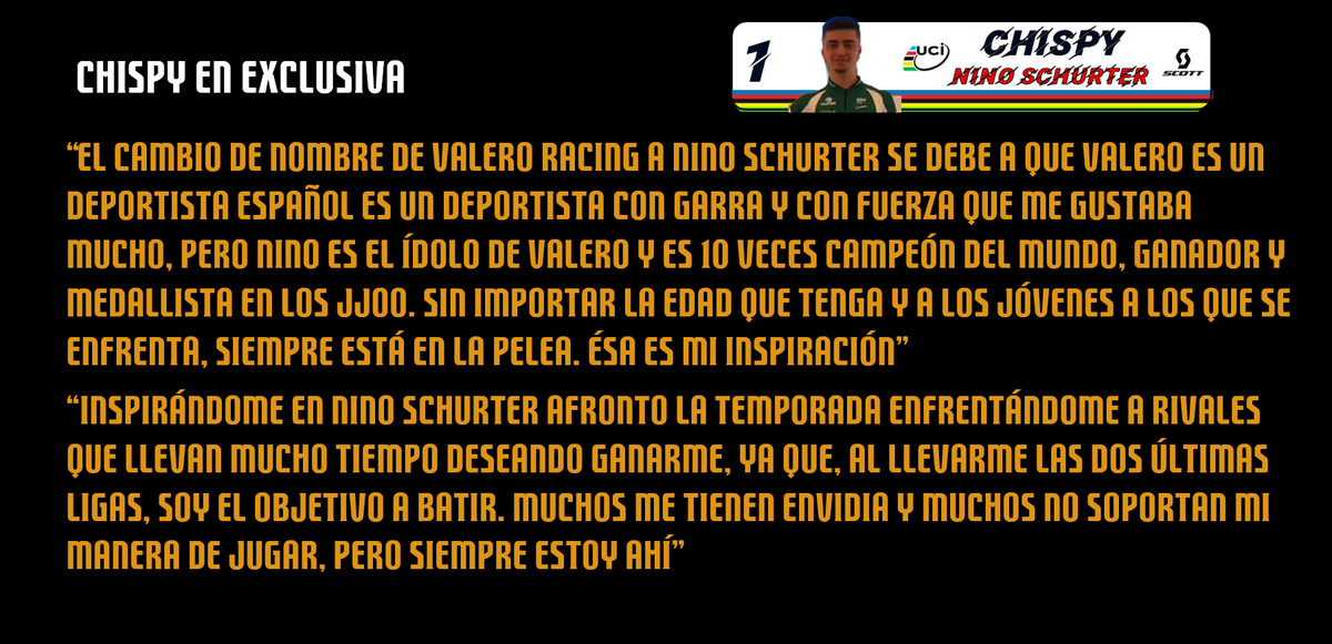 fantasyQNLV's tweet photo. Y, antes de haceros esperar, aquí dejamos publicada la entrevista a @Chispypela99, que analizó el rendimiento de su equipo, Nino Schurter, dejó detalles interesantes, ofreció las explicaciones pertinentes a algunos que deseaban escucharle https://t.co/yoc7Z6Ibod
