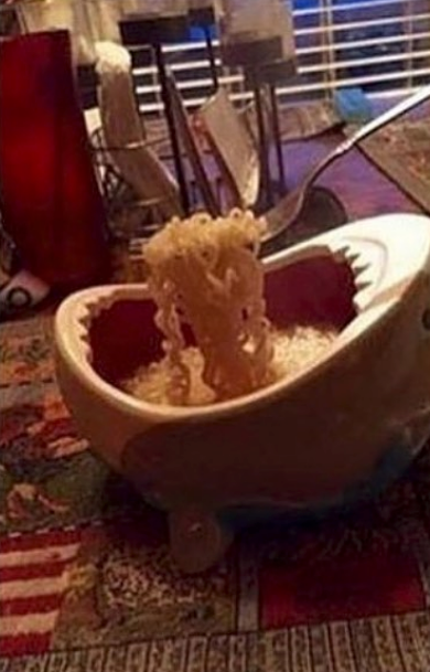 babe we have guests, bring out the fine china