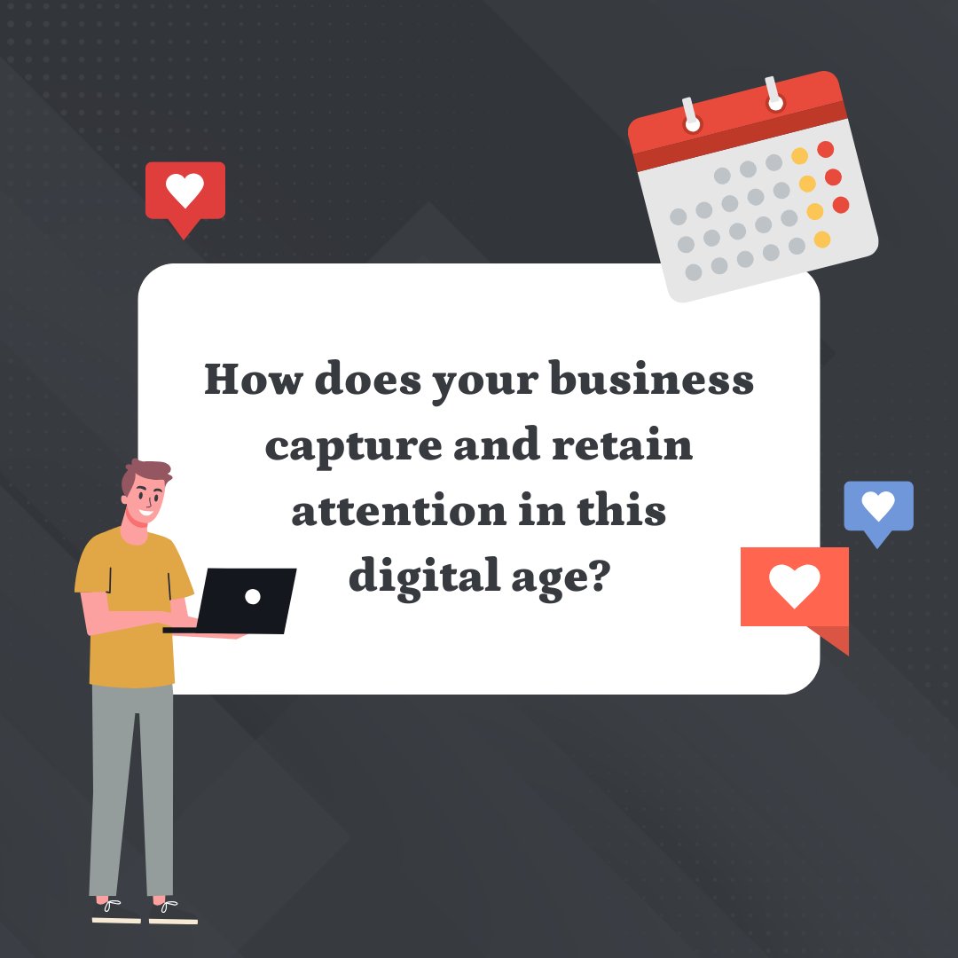 hollowaymedias's tweet image. 🔍💥 Calling all Entrepreneurs and Business Owners! 💼✨
In a world flooded with information, capturing and retaining attention is paramount. 
How does YOUR business do it in this digital age? Share your advice in the comments below! 🚀👇
#AttentionMasters #DigitalAgeStrategies