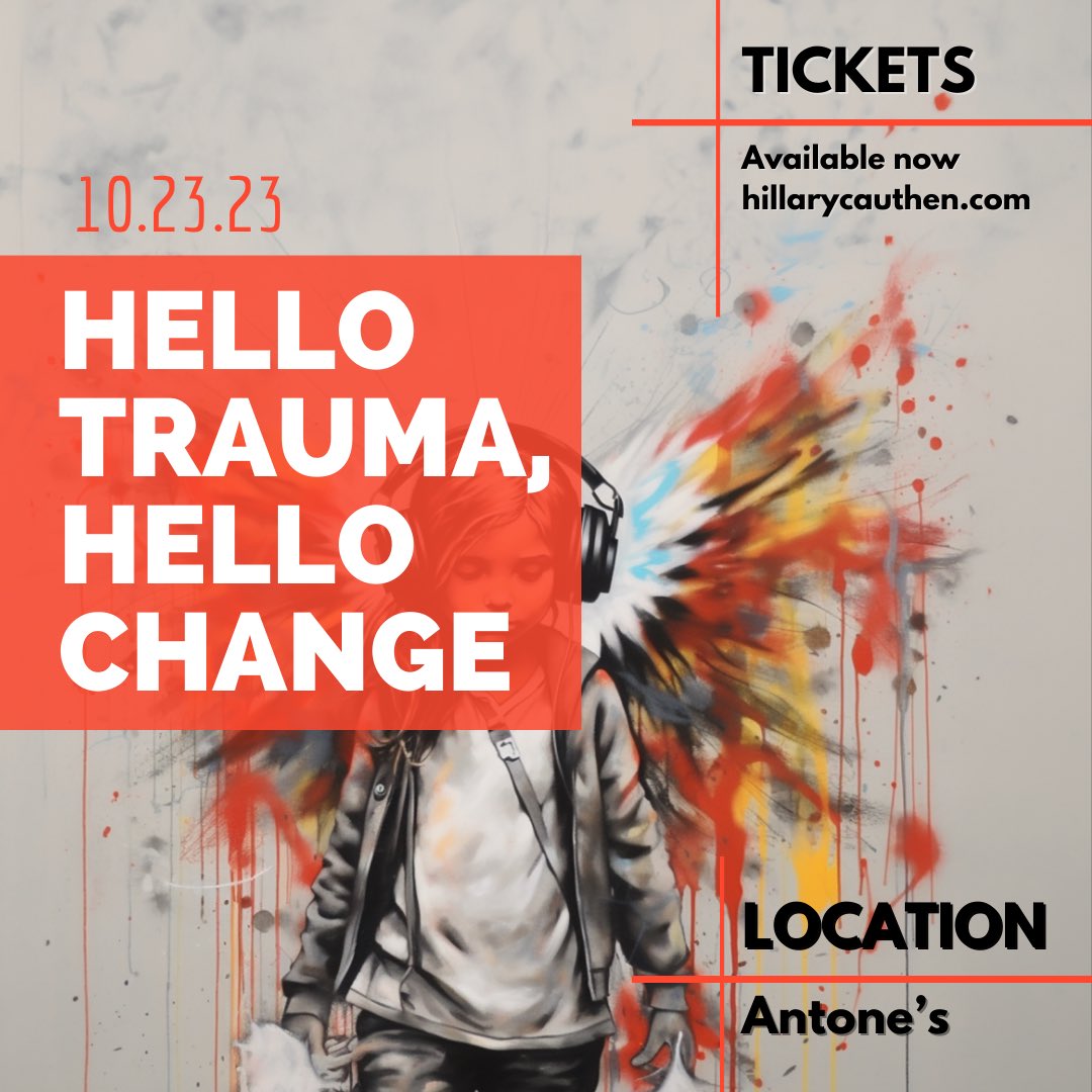 TOPPSTIP's tweet image. Get Ready for an Unforgettable Book Launch Event!  Hello Trauma, Hello Change

🌟 Event Details:
📅 Date: 10.23.23
🕕 Time: 7:00-10:00pm
📍 Venue: Antone’s Night Club

🎟️ Reserve Your Spot Now: hillarycauthen.com/event