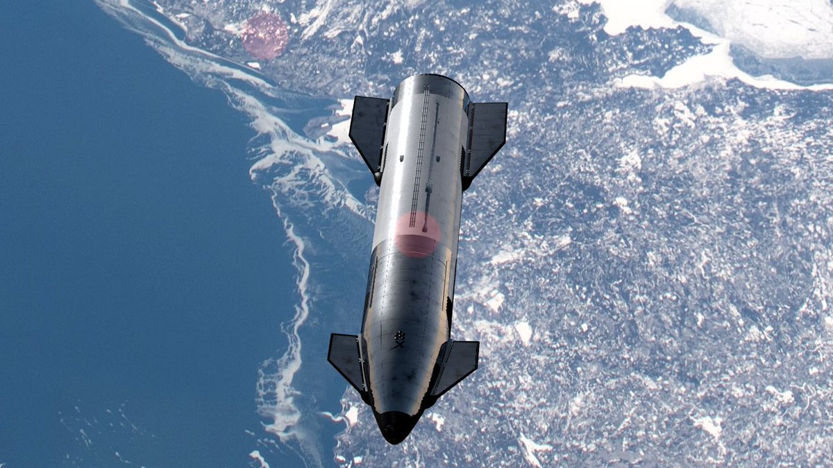 visual_iam's tweet photo. A few closer shots... @spacex #starship #ship25 #hotstaging https://t.co/EsJgIeporT