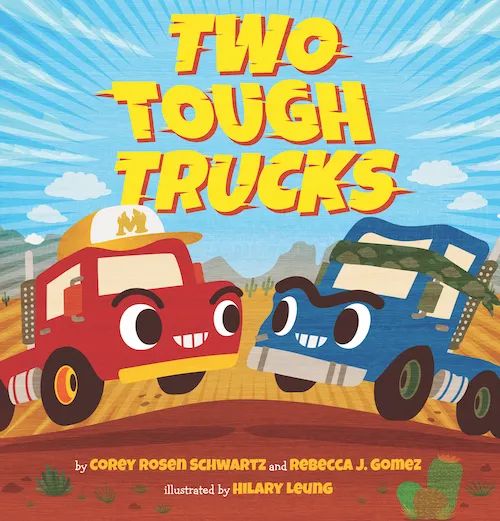 Once I read TWO TOUGH TRUCKS during a school visit, and a child commented, 'Rig shouldn't have helped Mack because Mack was mean to him.' This demonstrates how picture books can be starting points for great discussions! #ReadDiscussDo #kidlit #Readingwithkids #TwoToughTrucks