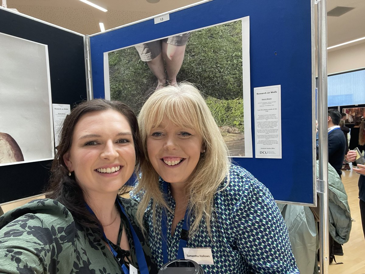 Managed to catch up with <a href="/HallowsSamantha/">Samantha Hallows</a> and got the opportunity to meet so many others from <a href="/DCU_IoE/">DCU Institute of Education</a> &amp; other faculties across <a href="/DCU/">Dublin City University</a> #DCUResearchonWalls