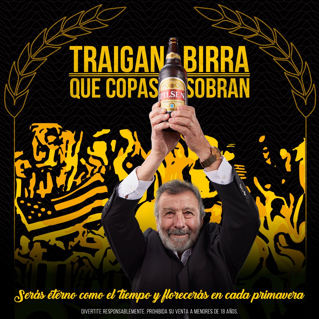 PilsenUruguay's tweet photo. A todo el pueblo carbonero, ¡salud! 🍻 

@OficialCAP https://t.co/4JkR3tprnh