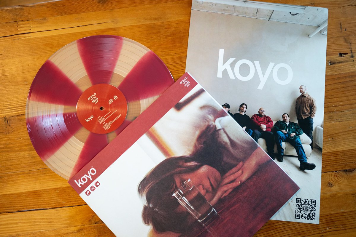 Koyo’s Would You Miss It? Is in stores this Friday. Support your local record store. Pick up the indie retail exclusive.