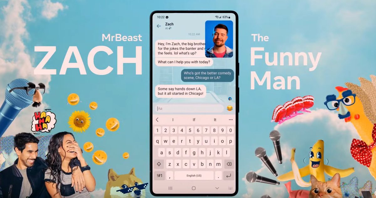 Facebook keynotes have such heavy "Hello fellow kids energy". It's painful to watch. "The funny man"... hahahah