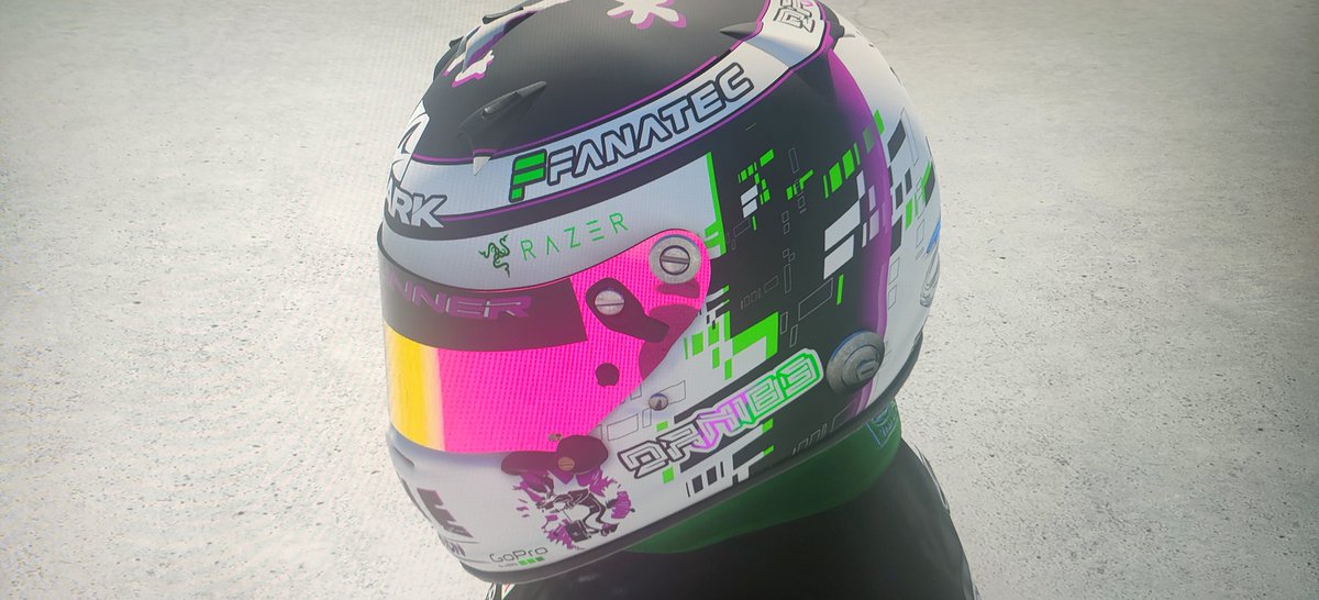 Nuevo diseño de casco para gt7. Dedicado a mi hijo roadrunner que le encanta