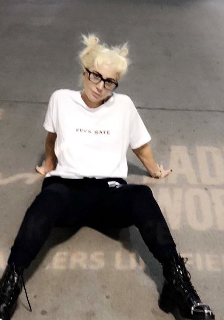 chromaticgaga's tweet photo. my fav genre is lady gaga sitting in gay https://t.co/N728w0RIAI