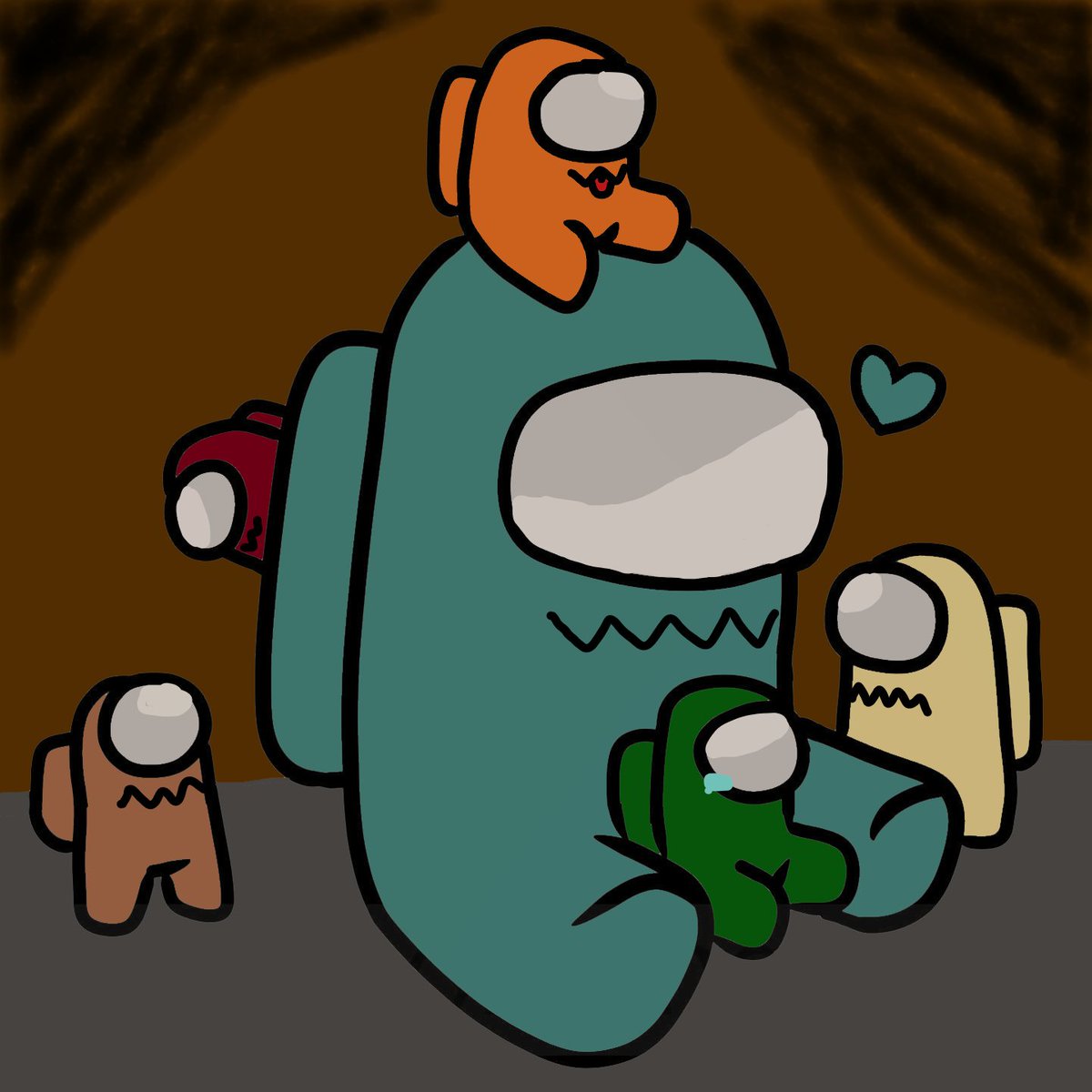 350Sans's tweet photo. Una imagen de la familia adoptiva de Green 

Me faltaron personajes

#rodamrix https://t.co/V6fkFhHz18