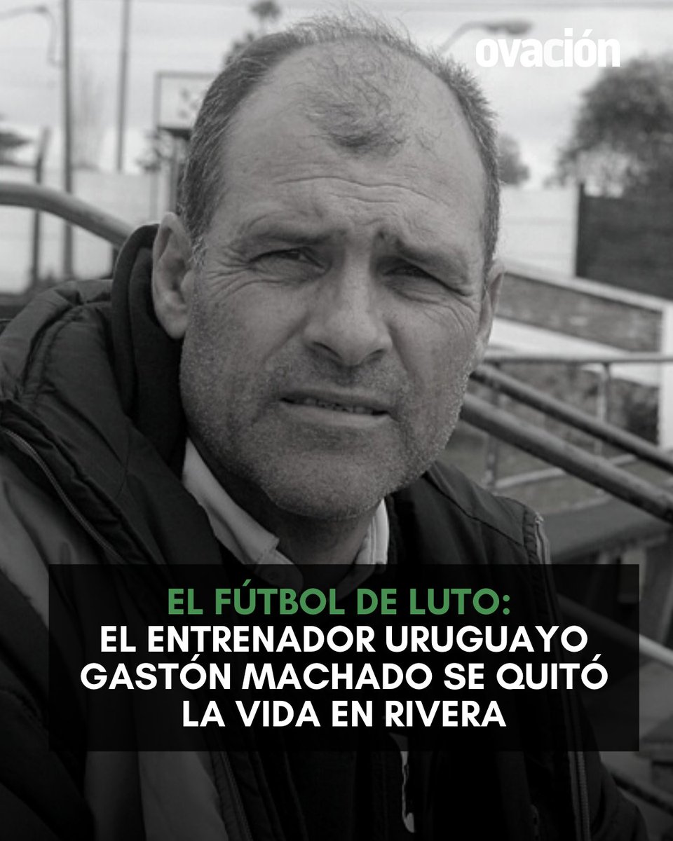 El fútbol uruguayo de luto, un entrenador se quitó la vida