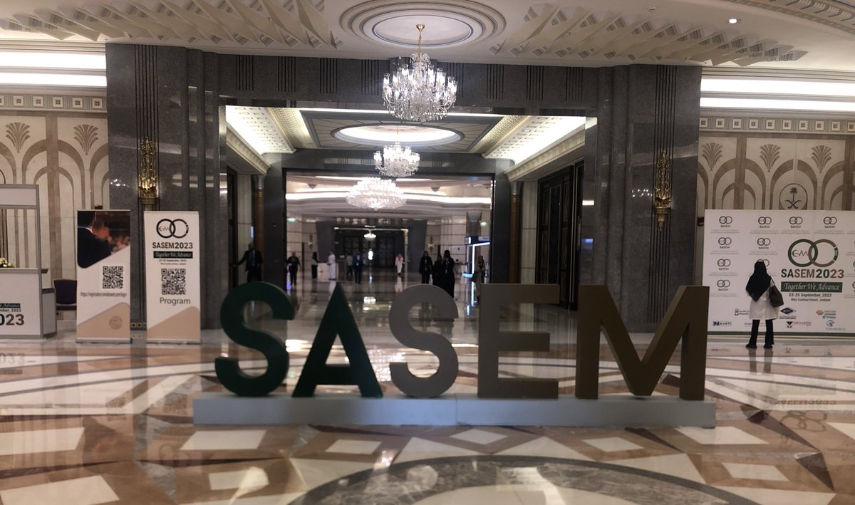 bmalsharif_'s tweet image. Grateful for the opportunity to attend the annual #SASEM2023 Conference in Jeddah. And for the chance to hear and learn from experts in emergency medicine.
Thank you for the informative sessions and inspiring speeches.
@sasem2023