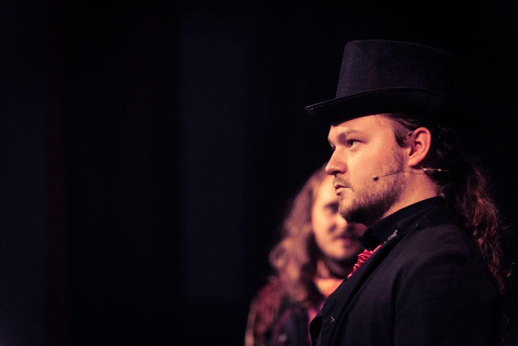 MagicFloorProd1's tweet photo. Opening night this Friday for a dark reimagining of Oliver Twist. 
The Carnegie Thetford
https://t.co/ysbPOurwNb https://t.co/yXOj7NcMB3