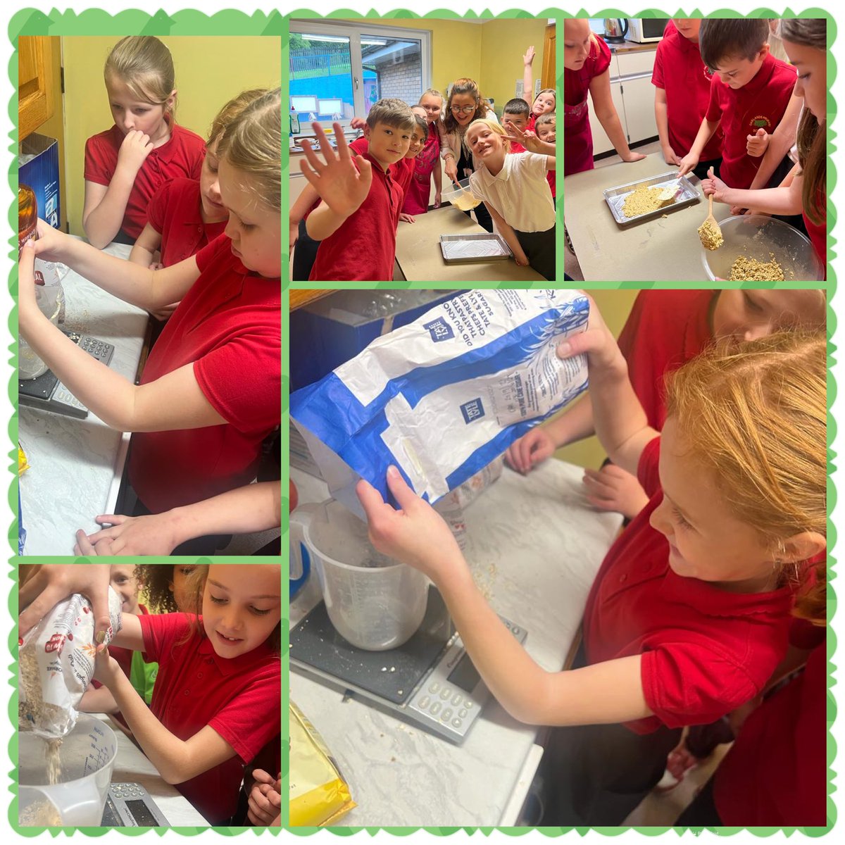 oaklandsprimary's tweet image. Dosbarth Helyg made some delicious healthy, fruity flapjacks today ready for their instructional writing! 👩‍🍳 👨‍🍳 #AmbitiousAlys #GetWriting #TEAMOaklands @CSC_langlitcomm