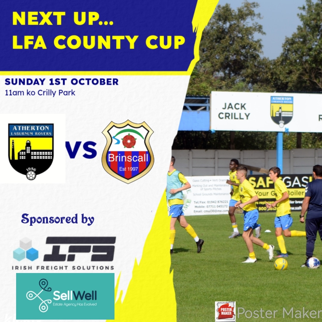 LRU17s's tweet photo. Next Up for the u18s.
🆚️ Brinscall Village
🏆 LFA County Cup R2
🕒 11am
🏟 Crilly Park
📍 M46 9XG
#uptheLR #U18s #Cup #LFAcup https://t.co/PlAKuyn1Jq