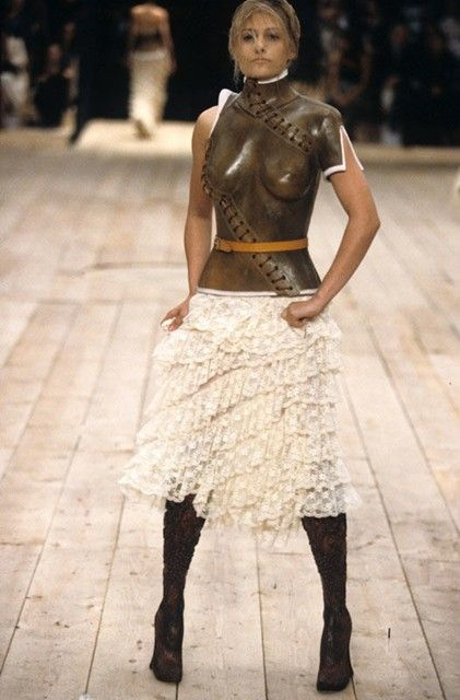 Today, in 1998, Aimee Mullins--athlete and double amputee--walked