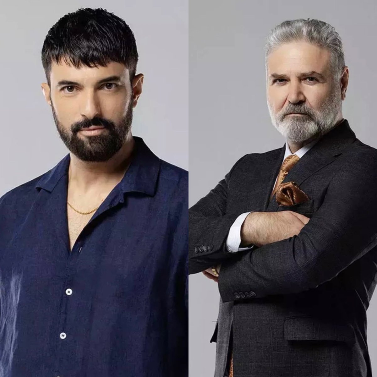 cherfrank's tweet photo. A new look for Tahir... and a new character. Meet Akbar, father of Mercan, uncle to Behnam.  Secretly loved by Rahşan (mother of Behnam).  Sounds like he's one of the good guys, but you never know…you have to watch to find out!

EnTuApoyoTahirLekesiz

#AdımEngin
#EnTuRegreso
#EnginAkyürek
#BurakTamdoğan