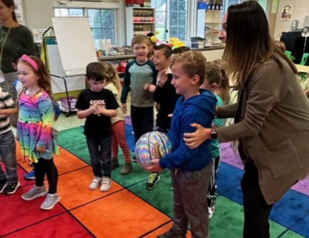 Congratulations to our two raffle winners from the Harlem Wizards WizFit Challenge! Keep up the great work and hopefully we will reach out goal for a new sound system in the gym! Be kind, Be respectful, Be safe!