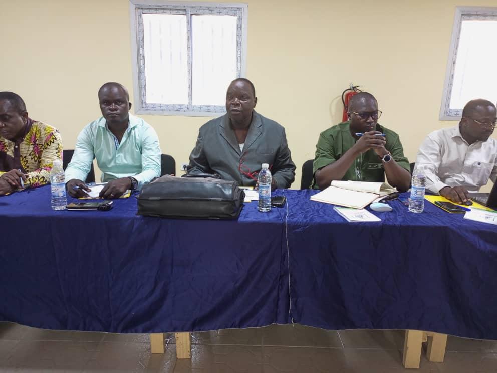 cam_crid's tweet photo. Training of Trainers workshop on monitoring #LLIN durability started in Lagdo Health District, #Cameroon. #CRID and #PMI Evolve lead this collaboration. Participants include regional malaria coordinators, vector control unit heads, and district medical officers. #MalariaControl https://t.co/d2ngUT30ZV