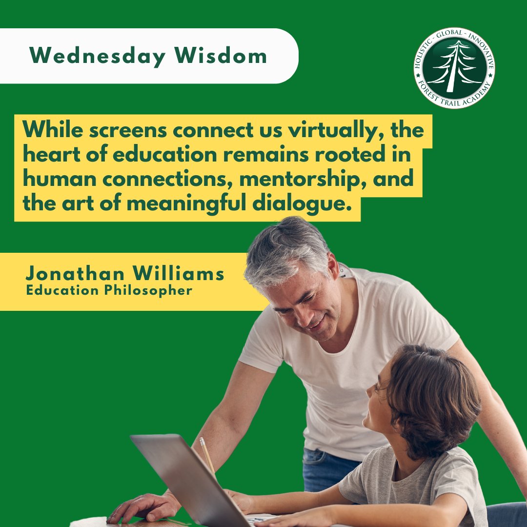 Join us at Forest Trail Academy, where we combine the power of technology with the warmth of human connection to provide you with a truly enriching education experience. 

#EducationMatters #HumanConnections #Mentorship #MeaningfulDialogue #InspireLearning #ForestTrailAcademy