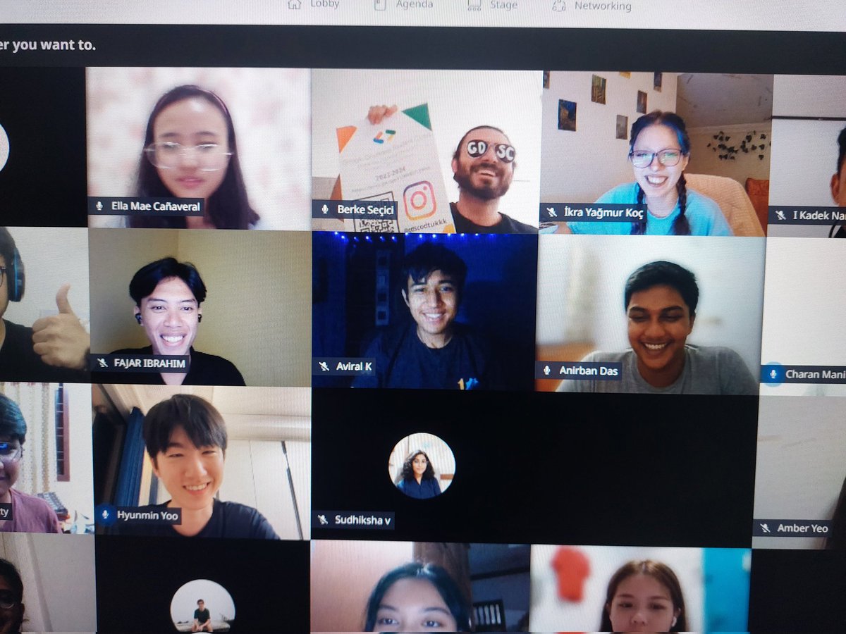 amburedev's tweet photo. Attended this amazing networking event of gdsc global. #gdsc #googledev #developer https://t.co/8d2A4Zn07Y
