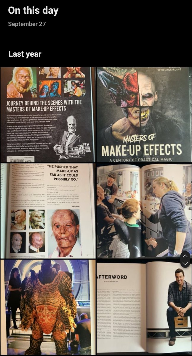 BlackSheepJess's tweet photo. "On this day" in my photos, it looks like I received the Rondo Hatton award-winning #MastersofMakeUpEffects by @MarshallJulius and #HowardBerger!

#TheOrville 
@SethMacFarlane
#TheOrvilleNewHorizons 
#RenewTheOrville https://t.co/ejqUMePv7G