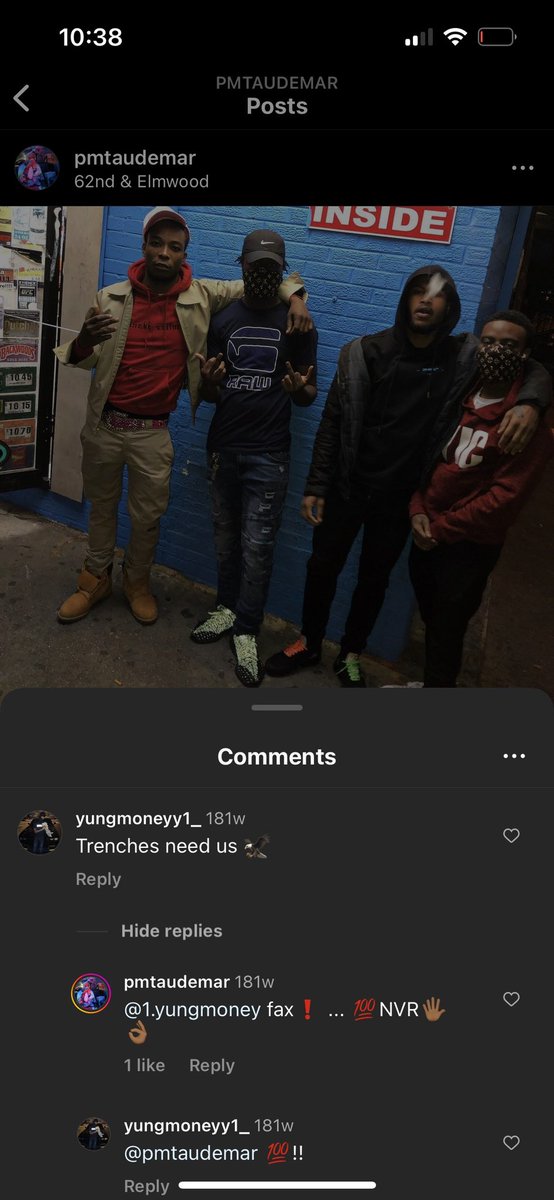 pmtaudemar's tweet photo. Miss y’all niggas how u leave me rip my bruvas free da ovas https://t.co/PCelCOJbZq