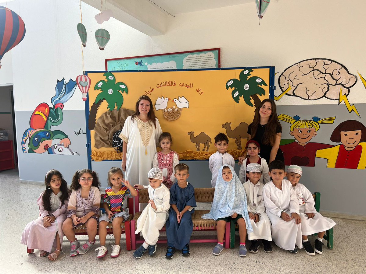 najo_sabi's tweet photo. KG3B learners celebrating prophet Muhammad's birthday @Hhhsinfo @tbaassiri @WKNader https://t.co/cf7D3qIC0x
