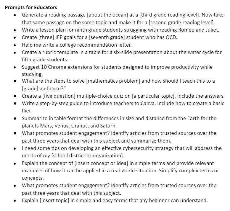 Are you looking for AI prompt ideas? <a href="/TCEA/">TCEA</a> #IamNCCE docs.google.com/document/d/10u…