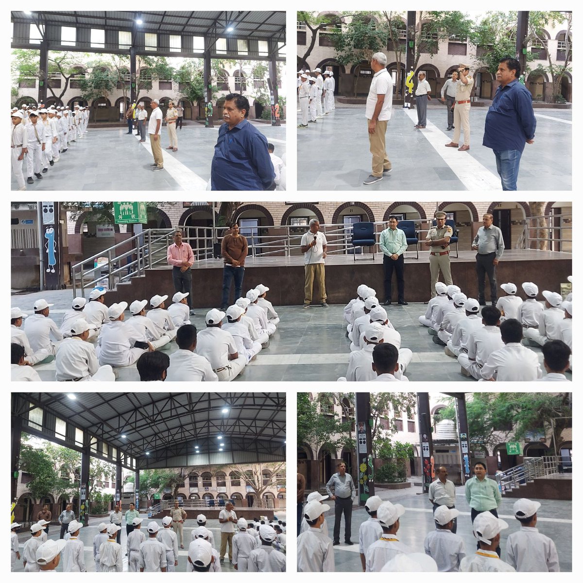 namitnaresh's tweet photo. A activity done by delhi police officers under  the program delhi police cadets.
@DrLKDubey44 
@Dir_Education 
@NssRsbv 
@Aditya764502 
@NssRsbv https://t.co/qxT8d6SrNj