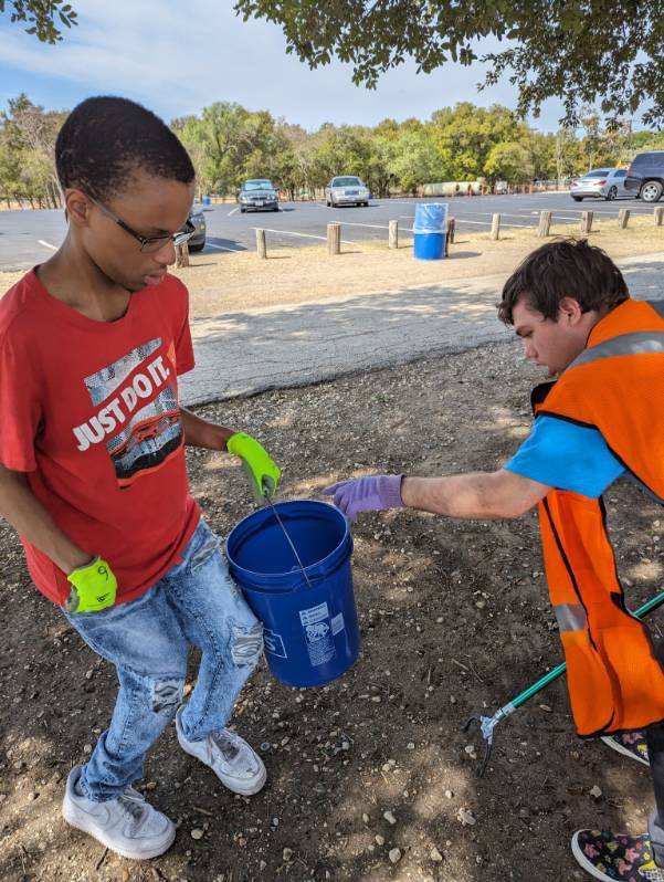 On Wednesdays we help keep our community clean by picking up trash at a local park. Today we brightened up Raymond Rimkus Park. We love serving our community!